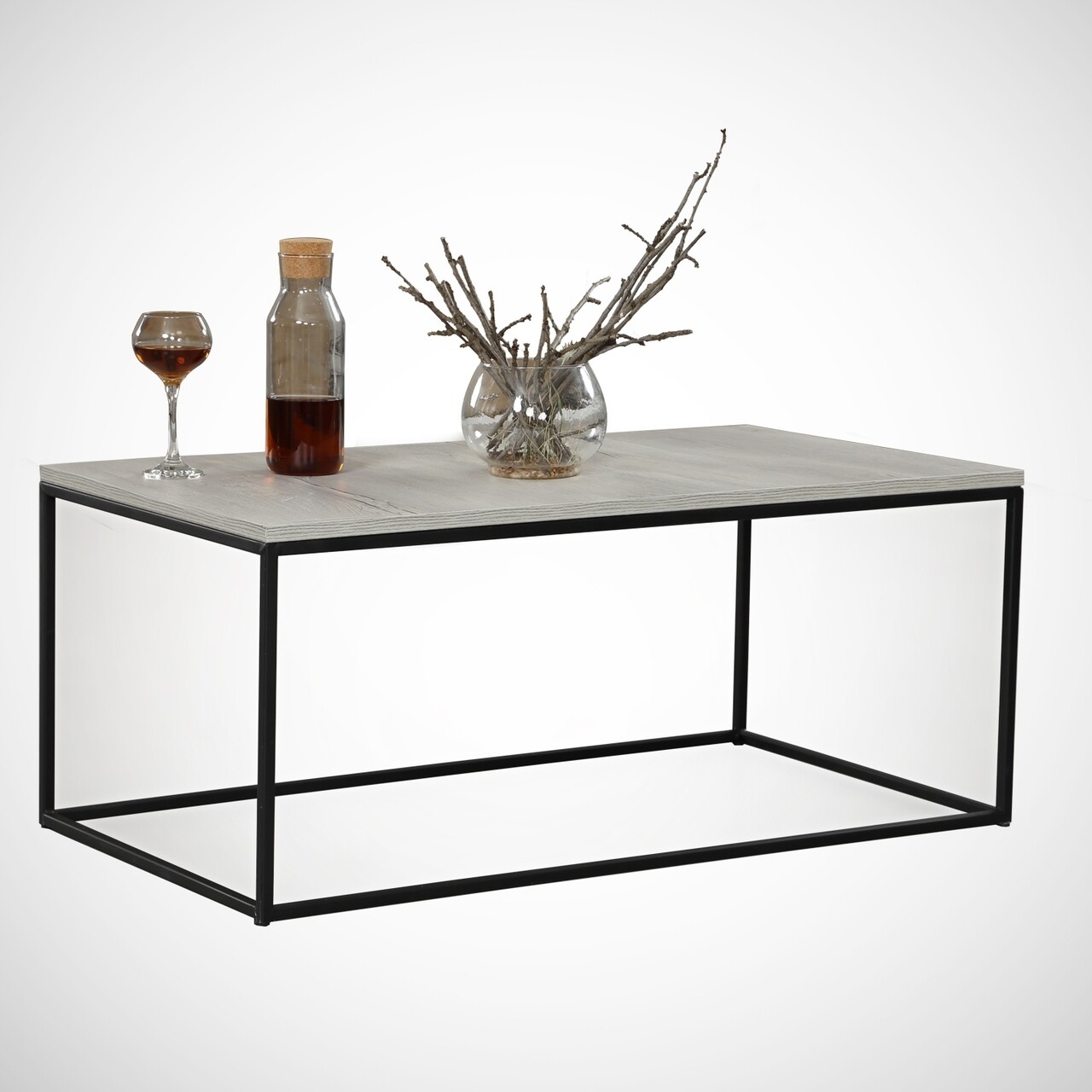 Masuta de cafea Cosco Sea, Comforty, 95x55x43 cm, stejar de mare - imagine 7